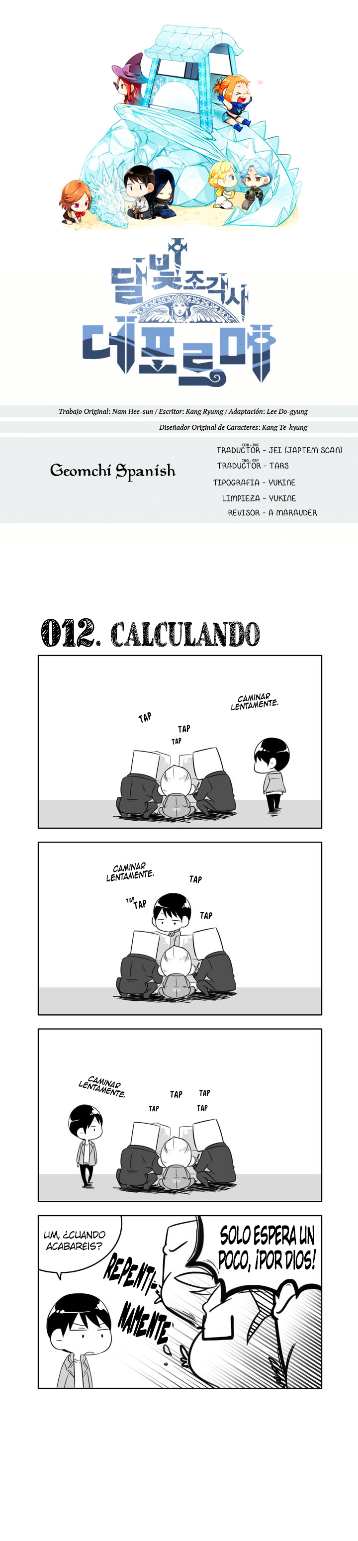 Moonlight Sculptor - 4-koma-Volume 1 Chapter 12